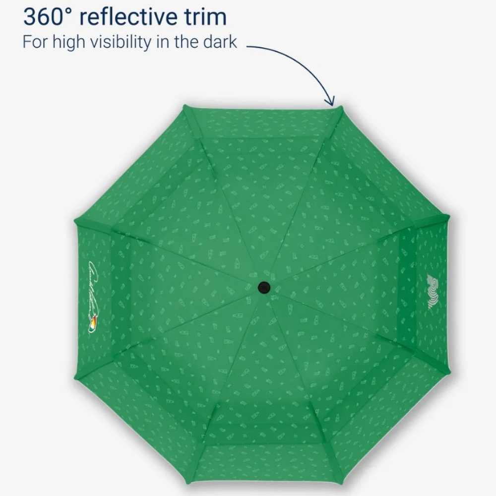 NEW Weatherman Arnold Palmer Umbrella Fairway Golf Collapsible Cocktails 🍸 - Picture 3 of 14